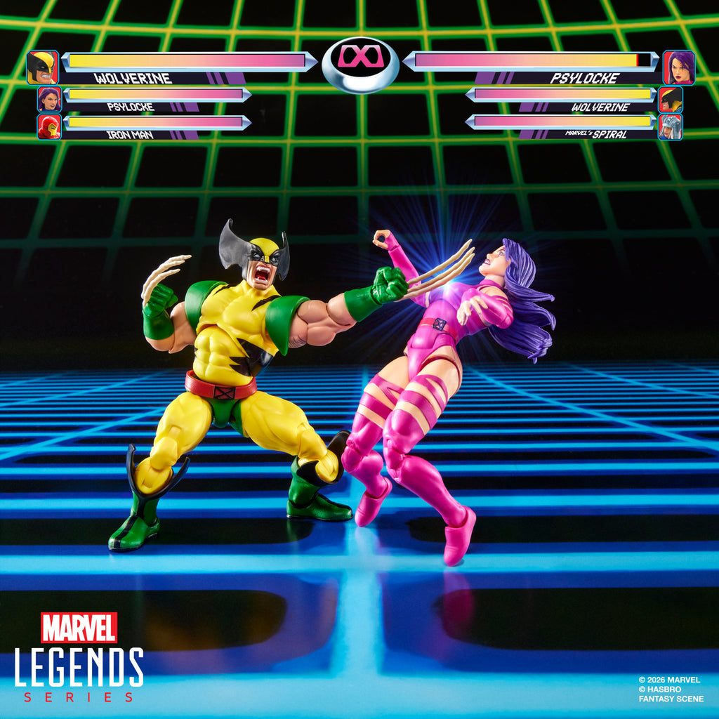 [PRE-ORDER] Marvel Legends Series - Marvel Games - Wolverine VS Psylocke Action Figure 2-Pack (G2403)
