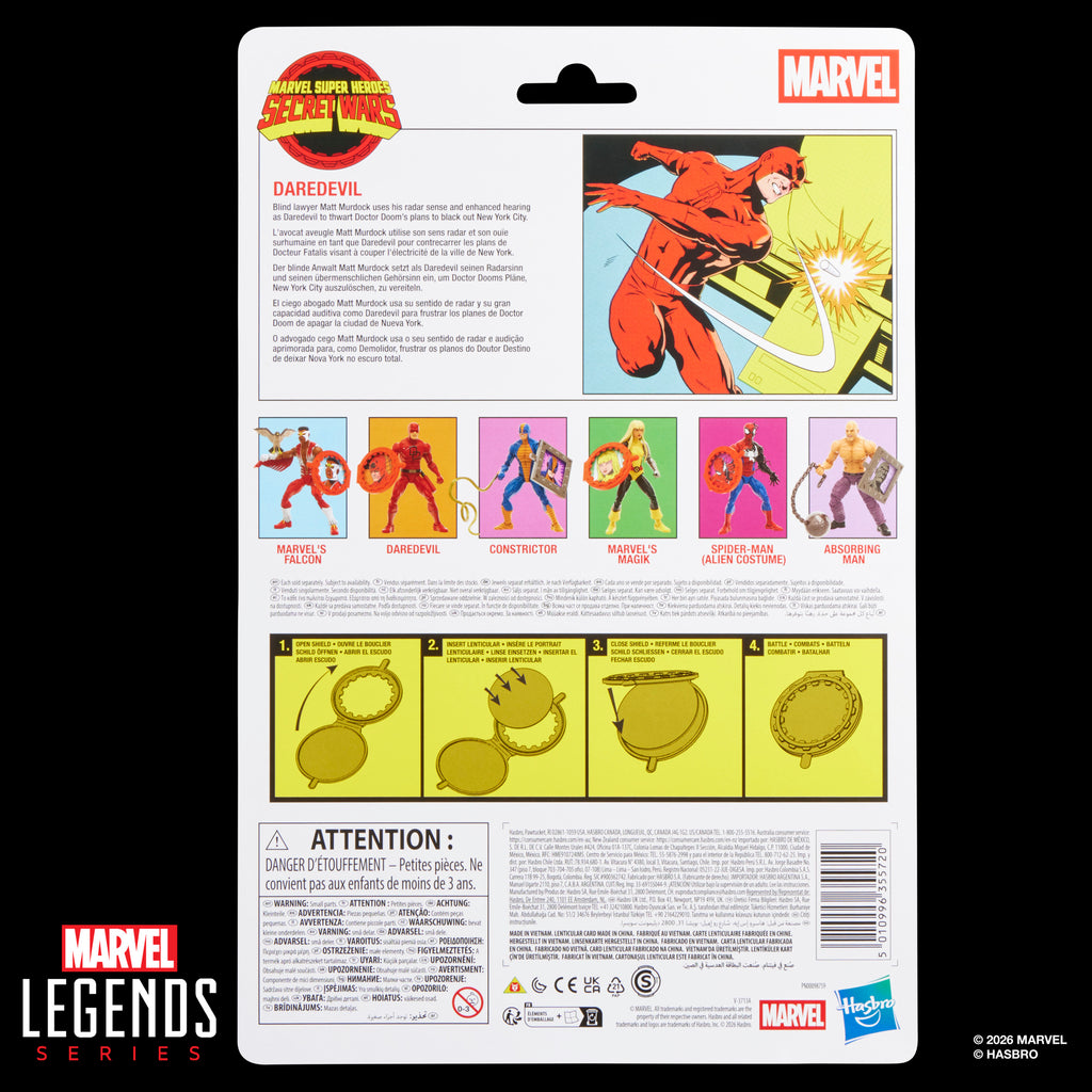 [PRE-ORDER] Marvel Legends Retro Series - Secret Wars (Wave 2) - Daredevil Action Figure (G2417)