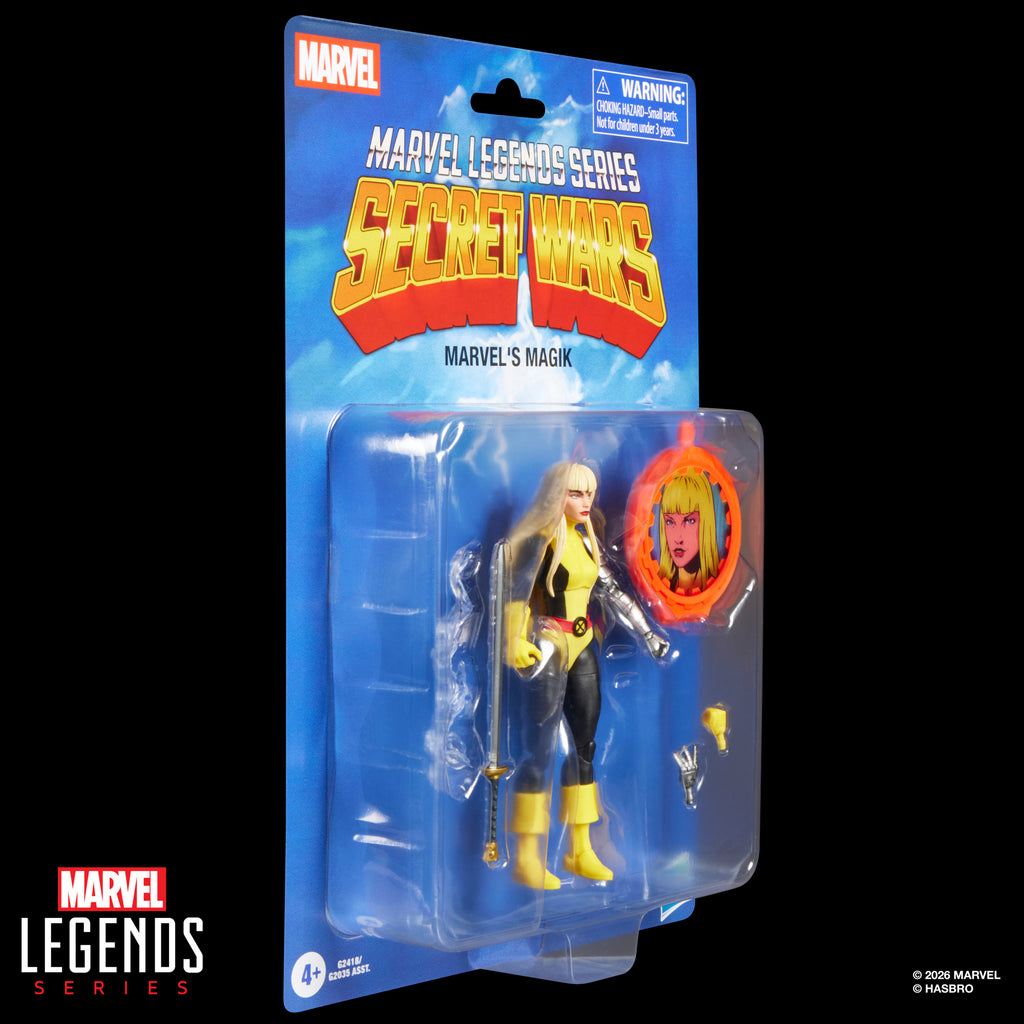 [PRE-ORDER] Marvel Legends Retro Series - Secret Wars (Wave 2) - Marvel's Magik Action Figure (G2418)