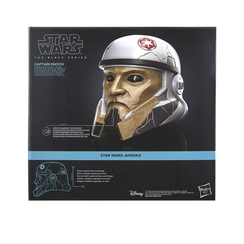 [PRE-ORDER] Star Wars - The Black Series - Ahsoka (Series) - Captain Enoch Premium Electronic Helmet (G2549)