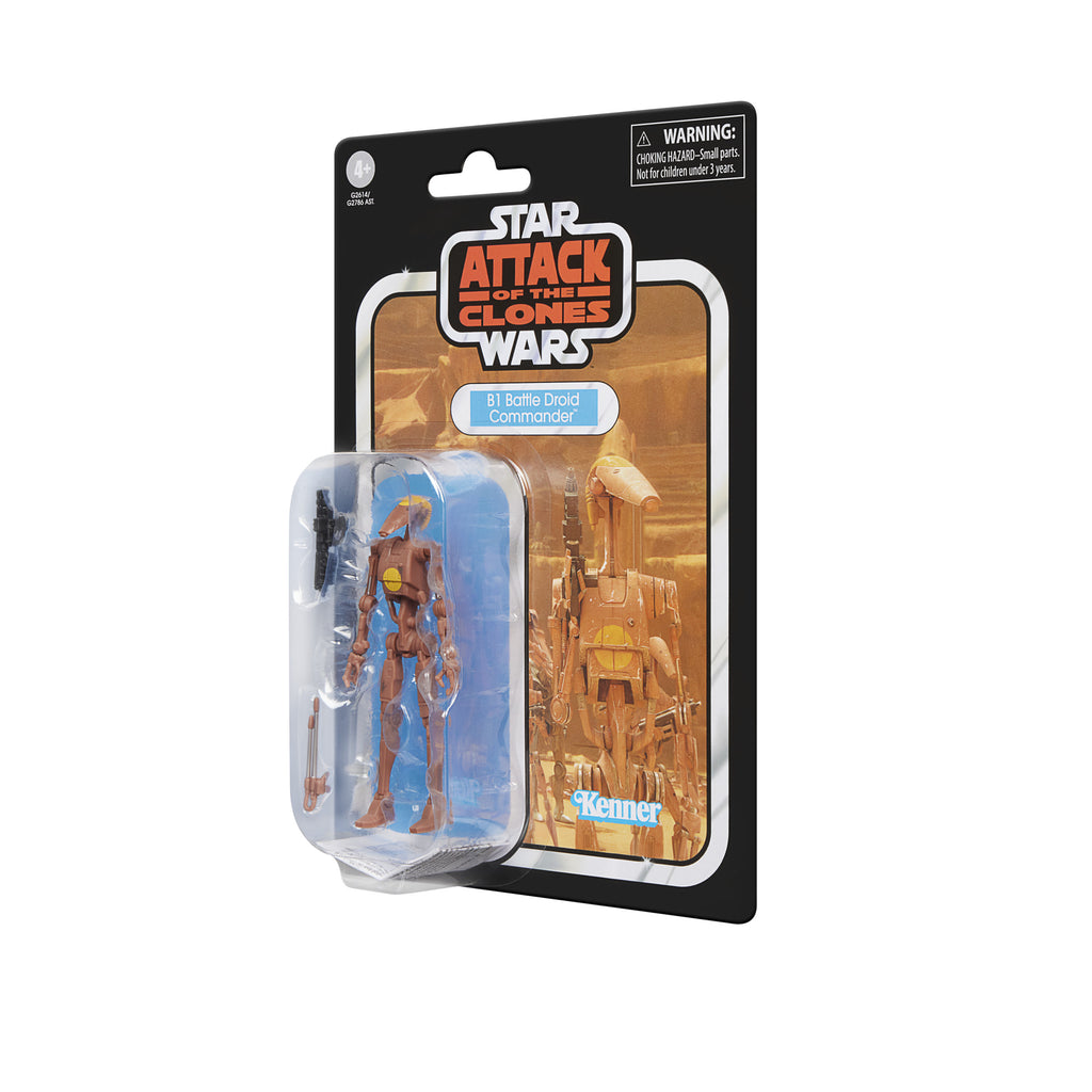 [PRE-ORDER] Star Wars: The Vintage Collection - Attack of the Clones - B1 Battle Droid Commander Action Figure (G2614)