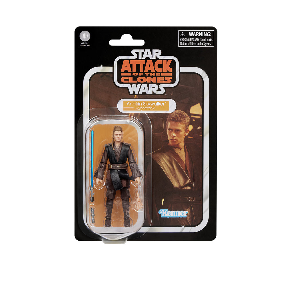 [PRE-ORDER] Star Wars: The Vintage Collection - Attack of the Clones - Anakin Skywalker (Padawan) Action Figure (G2629)