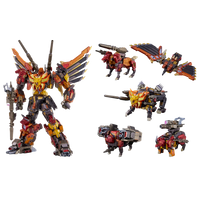 [PRE-ORDER] Transformers Takara Tomy AM-T02 Predaking 5-Pack Action Figure Combiner (G3721)