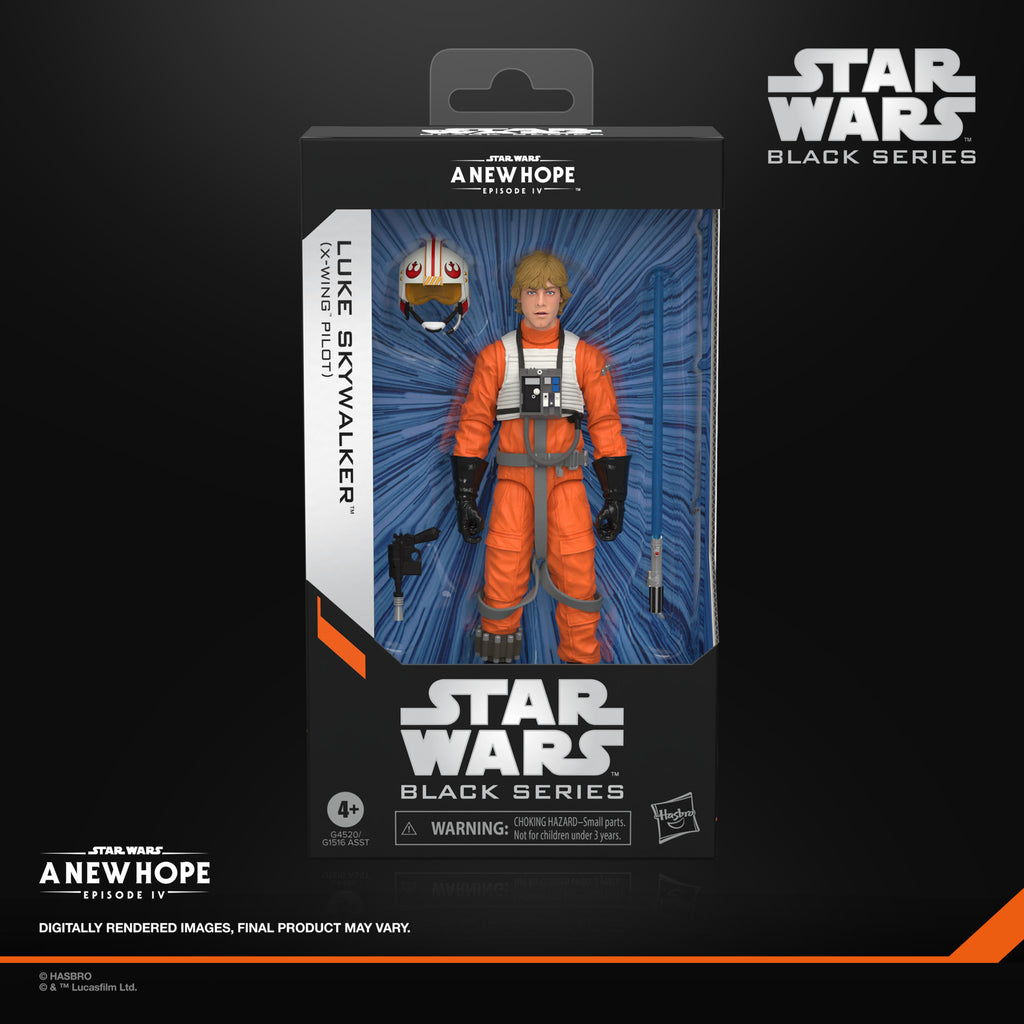 [PRE-ORDER] Star Wars: The Black Series - A New Hope - Luke Skywalker (X-Wing Pilot) Action Figure (G4520)
