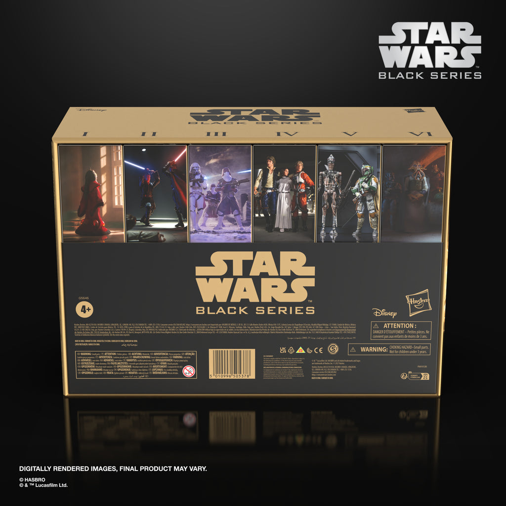 [PRE-ORDER] Star Wars: The Black Series - Saga Edition Multipack Box Set (G5646)