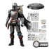[PRE-ORDER] Blokees - Star Wars: The Mandalorian & Grogu - Din Djarin & Grogu Champion Class 05 Model Kit 75805