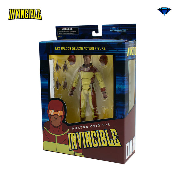 Diamond Select Toys - Amazon Original: Invincible #008 - Rex-Splode De ...