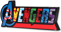 Open Road Brands - Marvel - The Avengers Logo - Wood/Wooden Art/Tabletop Decor (19572)