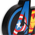Open Road Brands - Marvel - The Avengers Logo - Wood/Wooden Art/Tabletop Decor (19572) LOW STOCK