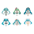 [PRE-ORDER] Blokees Hatsune Miku DaaLaMode Q Series 01 - Miku With You Sealed Case of 6 (73531A)