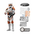 [PRE-ORDER] Blokees - Star Wars: Attack of the Clones Champion Class 10 Commander Cody Model Kit (75810)