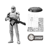 [PRE-ORDER] Blokees - Star Wars: Attack of the Clones - Clonetrooper Classic Class 07 Model Kit (75807)