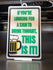 Reason To Drink (Beer) Novelty Sign (9 x 5.3-inch)