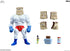 [PRE-ORDER] NECA Ultimate Ren & Stimpy Show Powdered Toast Man Action Figure (90107)