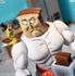 [PRE-ORDER] NECA Ultimate Ren & Stimpy Show Powdered Toast Man Action Figure (90107)