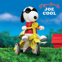 Super7 ReAction Figures: Peanuts Super Cycles - Joe Cool (Red w/Yellow Trike) 5-inch Figure (89824) LOW STOCK