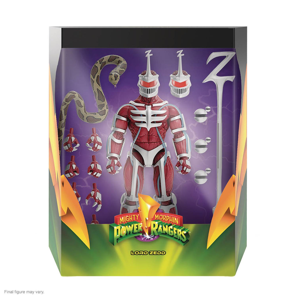 Super7 Ultimates - Mighty Morphin Power Rangers - Lord Zedd Action Figure (81923) LOW STOCK