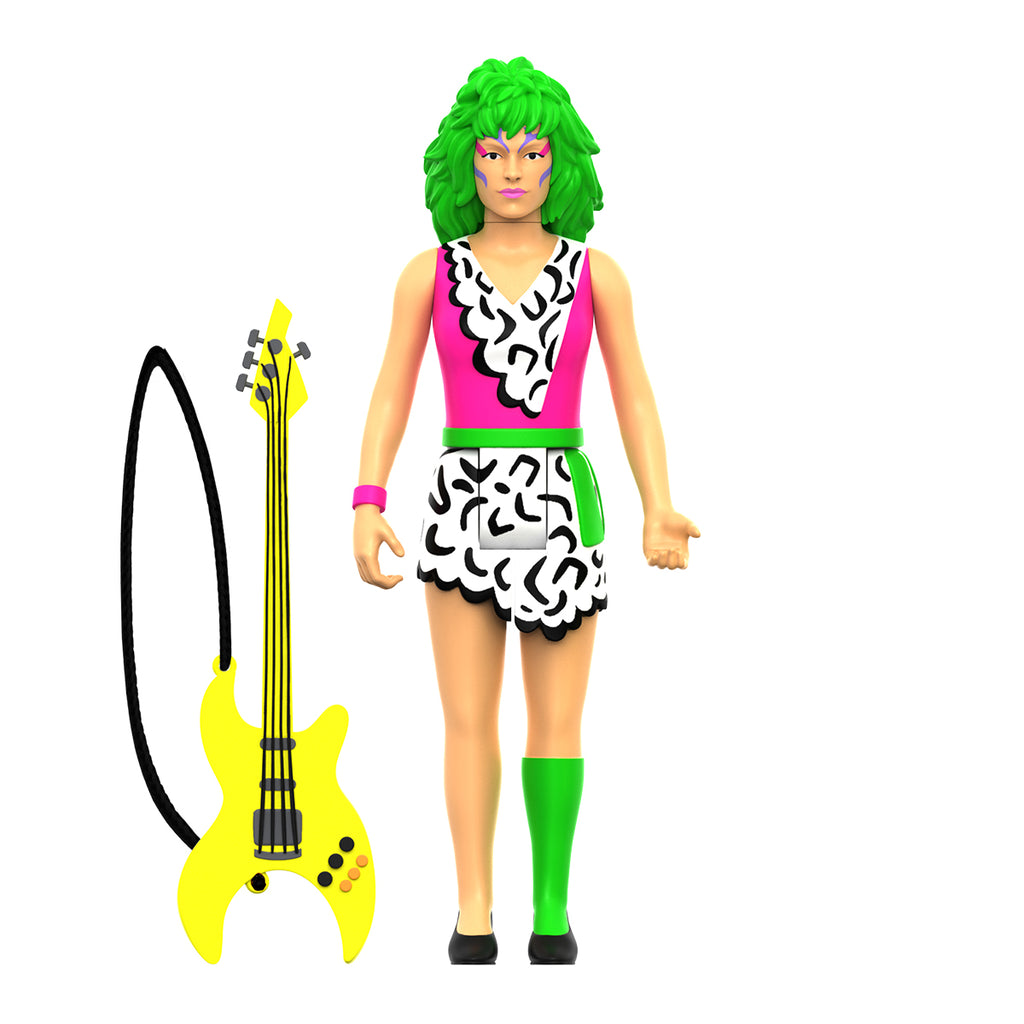 Super7 - Jem & The Holograms - Pizzazz Of The Misfits (Neon Retro Box Con Excl) Reaction Figure (82384)