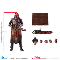 HIYA Exquisite Mini: Texas Chainsaw Massacre 2022 Leatherface (Slaughter Version) 1/18 Figure 20240