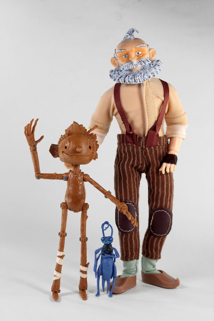 Mego Movies - Guillermo del Toro\'s Pinocchio (2022) Action Figure Set (50097) LOW STOCK