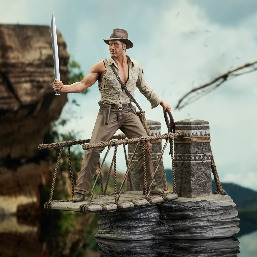 Diamond Select - Indiana Jones and the Temple Of Doom - Rope Bridge Deluxe PVC Statue (84654)