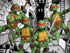 Mezco Toys 5-Points Teenage Mutant Ninja Turtles Deluxe 4-Pack Action Figures (18088) LOW STOCK