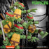 Mezco Toys 5-Points Teenage Mutant Ninja Turtles Deluxe 4-Pack Action Figures (18088) LOW STOCK