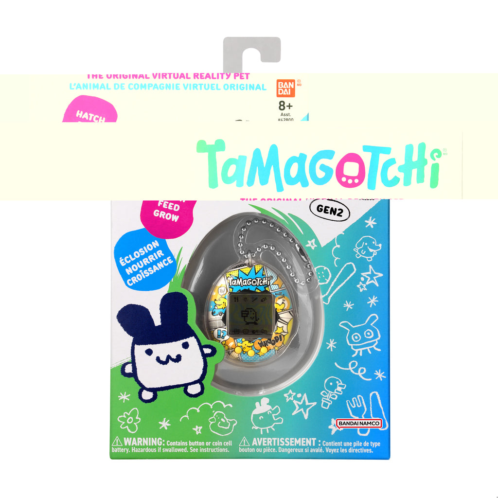 Bandai - The Original Tamagotchi (gen 2) Pochitchi Comic Book Portable Electronic Toy (42976)