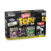 Funko Bitty Pop - Batman Forever (1995) 4-Pack - Two-Face, Batman, Riddler & Mystery Figures (81130) LOW STOCK