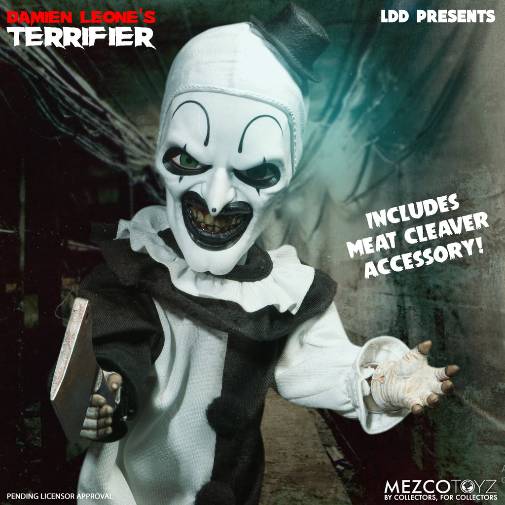Mezco Toys Living Dead Dolls Presents! - Terrifier, Art the Clown (91017) Doll