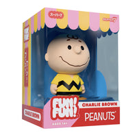 Super7 Fun! Fun! - Peanuts (Wave 1) - Charlie Brown (Yellow Shirt) Soft Vinyl Figure (80727) LOW STOCK