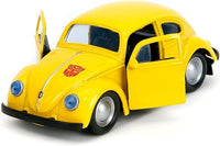 Jada - Hollywood Rides - Transformers 40th - G1 Bumblebee (VW Beetle) 1:32 Scale Toy Vehicle (35595)