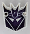 Fun Novelty Fridge Magnet - Transformers - Decepticons - Insignia/Badge/Symbol/Logo - Purple & White