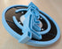 TRON: Legacy (2010) - Desk Paper Weight / Novelty Pop Art - Blue, Black & White - 13.5 x 13.5 x 5 cm LOW STOCK
