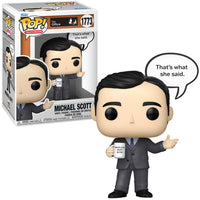 Funko Pop Television 1776 The Office S11 - Michael Scott (That’s What She Said) Sayings Figure 86428