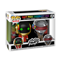 Funko Pop! Rocks - Daft Punk - Daft Punk (Discovery Era) Vinyl Figures 2-Pack (90143) LOW STOCK