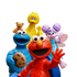 Blokees Sesame Street preCOOL Series 01 - 4 Models: Big Bird, Elmo, Cookie Monster, Abby 74840/53001 LOW STOCK