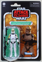 Star Wars Vintage Collection VC404 Attack of the Clones: Clone Trooper Commander Action Figure G2609 LOW STOCK