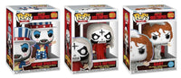 Funko Pop Plus House of 1000 Corpses 3 Figure Set: Captain Spaulding, Otis B Driftwood, Baby (Glitter) LOW STOCK