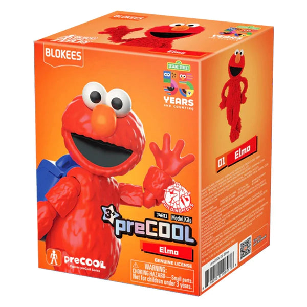 Blokees - Sesame Street - preCOOL Series 01 - Figure #01 - Elmo Mini M ...