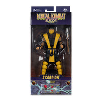 McFarlane - Mortal Kombat Klassic (Early 1990s Arcade Games) Wave 1 - Scorpion Action Figure (11802) LOW STOCK