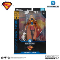McFarlane DC Multiverse Deluxe Theatrical Edition Supergirl 2026 Gold Label Supergirl & Krypto 17834 LOW STOCK