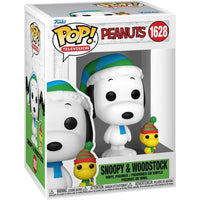 Funko Pop Buddy TV - Peanuts 1628 - Snoopy & Woodstock (Charlie Brown Christmas) Vinyl Figures 80014