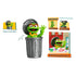 Blokees - Sesame Street: preCOOL Series 02 - Figure 07 - Oscar the Grouch - Mini Model (74843/53057)