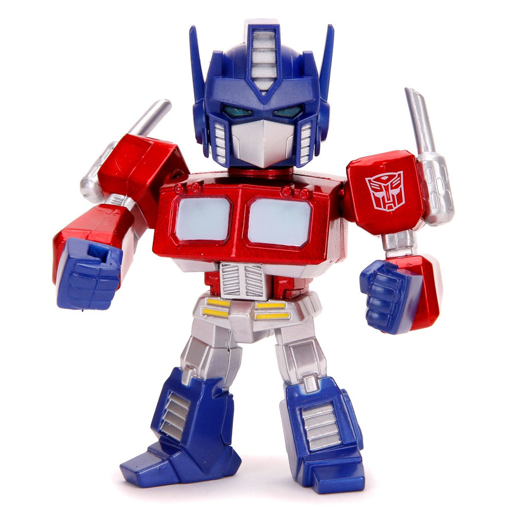 Transformers G1 - Optimus Prime Deluxe 4-Inch MetalFigs Figure with Light (31398)
