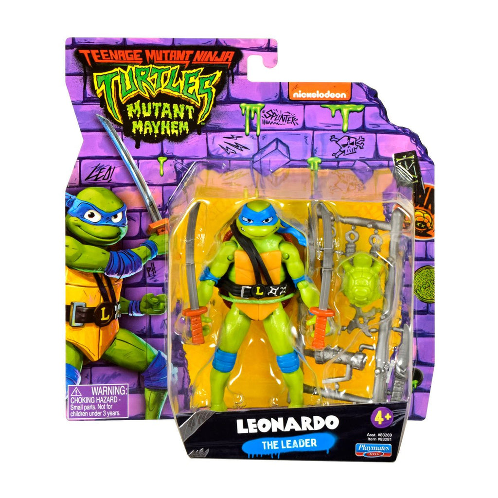 Playmates - Teenage Mutant Ninja Turtles: Mutant Mayhem - Leonardo Action Figure (83281) LAST ONE!