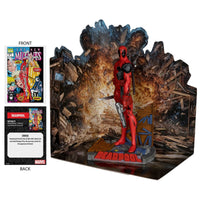 McFarlane - Marvel Collection - Deadpool (New Mutants #98) Posed Figure with Scene (14766)
