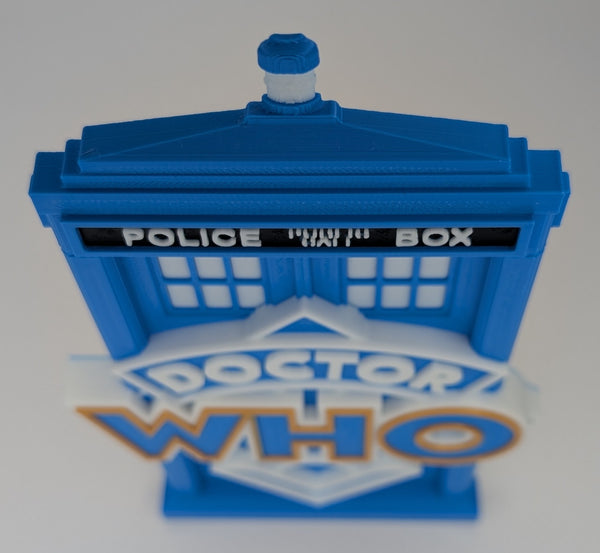 Toynado (Doctor Who) TARDIS-shaped 3D Embossed Display with 60th Anniv