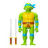 Super7 - Teenage Mutant Ninja Turtles (TMNT) Leonardo (Toon) ReAction Figure (82843)