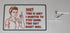 Funny Novelty Sign:   See? This is Why I Wanted to Stay Home. This Sh*t Right Here.   (9 x 5.3-inch)